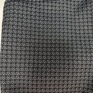 Chico's Bridgette Long Pant, Size 0.5R (US 6), Silver/Black